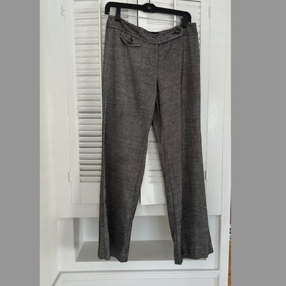 Trina Turk Pants - TRINA TURK Los Angeles Gray Wool Silk Blend Pants - Size 6 ($278)